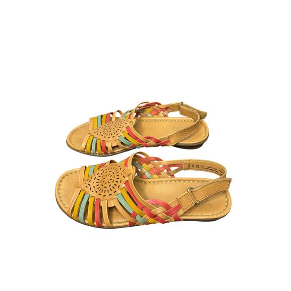 Naturalizer Whistle Huarache Leather Sandals Women’s Size 7.5 - Picture 1 of 5